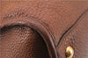 Authentic PRADA Vintage Leather Nappa 2Way Shoulder Tote Bag Brown 8036E