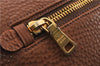 Authentic PRADA Vintage Leather Nappa 2Way Shoulder Tote Bag Brown 8036E