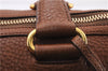 Authentic PRADA Vintage Leather Nappa 2Way Shoulder Tote Bag Brown 8036E