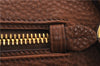 Authentic PRADA Vintage Leather Nappa 2Way Shoulder Tote Bag Brown 8036E