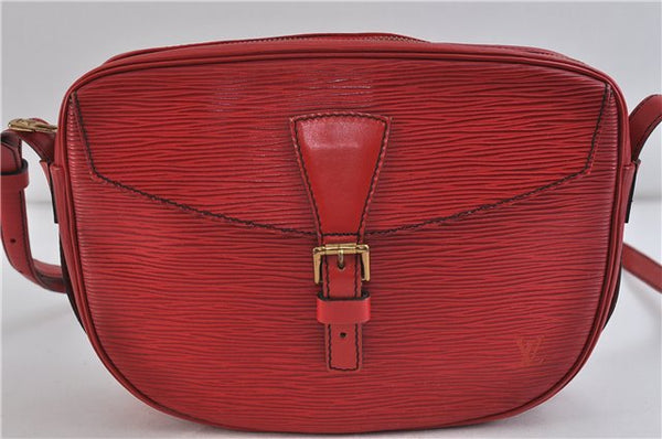 Auth LOUIS VUITTON Epi Jeune Fille Shoulder Cross Body Bag Red M52157 LV 8037C