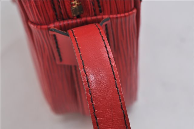 Auth LOUIS VUITTON Epi Jeune Fille Shoulder Cross Body Bag Red M52157 LV 8037C