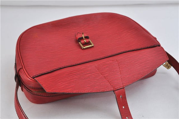 Auth LOUIS VUITTON Epi Jeune Fille Shoulder Cross Body Bag Red M52157 LV 8037C