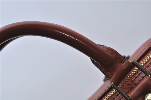 Authentic Louis Vuitton Epi Speedy 40 Hand Boston Bag Brown M42983 LV 8037D