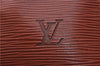 Authentic Louis Vuitton Epi Speedy 40 Hand Boston Bag Brown M42983 LV 8037D