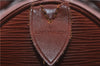Authentic Louis Vuitton Epi Speedy 40 Hand Boston Bag Brown M42983 LV 8037D