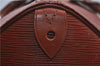 Authentic Louis Vuitton Epi Speedy 40 Hand Boston Bag Brown M42983 LV 8037D