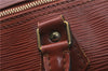 Authentic Louis Vuitton Epi Speedy 40 Hand Boston Bag Brown M42983 LV 8037D