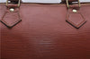 Authentic Louis Vuitton Epi Speedy 40 Hand Boston Bag Brown M42983 LV 8037D