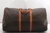 Authentic Louis Vuitton Monogram Keepall 55 Travel Boston Bag M41424 LV 8037F