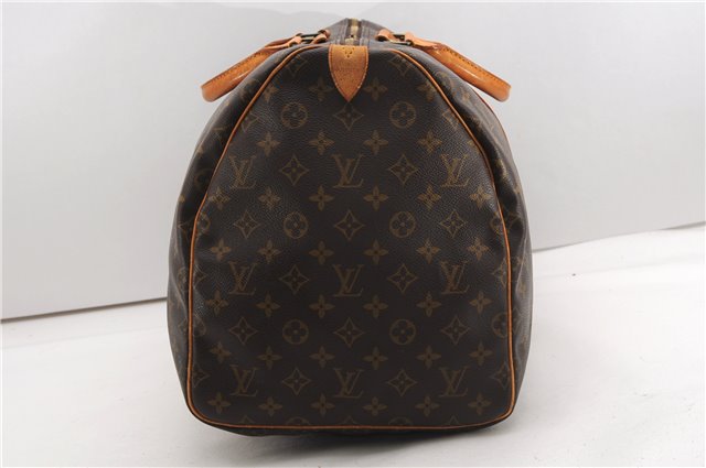 Authentic Louis Vuitton Monogram Keepall 55 Travel Boston Bag M41424 LV 8037F