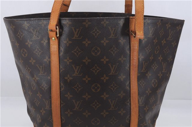 Authentic Louis Vuitton Monogram Sac Shopping PM Tote Bag M51108 LV 8039D