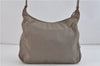 Authentic PRADA Nylon Plastic Shoulder Hand Bag Purse Gray 8041C