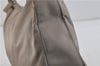 Authentic PRADA Nylon Plastic Shoulder Hand Bag Purse Gray 8041C