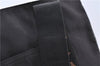 Authentic FENDI Vintage Nylon Leather Shoulder Tote Bag Black 8044C