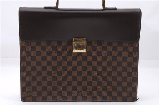 Authentic Louis Vuitton Damier Altona PM Briefcase Business Bag N53315 LV 8045E