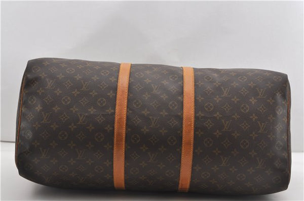 Authentic Louis Vuitton Monogram Keepall 60 Travel Boston Bag M41422 LV 8046F