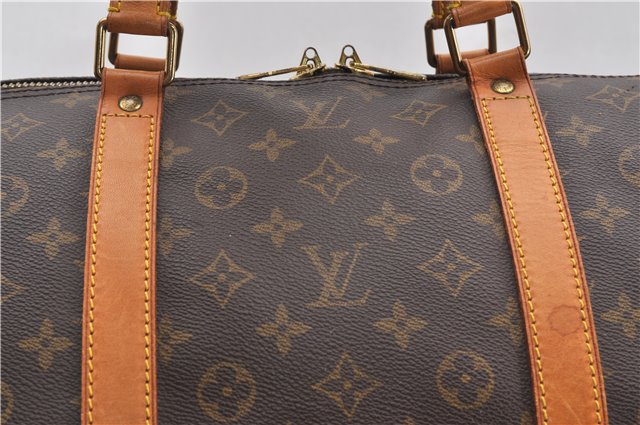 Authentic Louis Vuitton Monogram Keepall 60 Travel Boston Bag M41422 LV 8046F