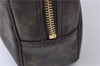 Auth Louis Vuitton Monogram Trousse Toilette 23 Clutch Hand Bag M47524 LV 8047D