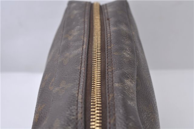Auth Louis Vuitton Monogram Trousse Toilette 23 Clutch Hand Bag M47524 LV 8047D