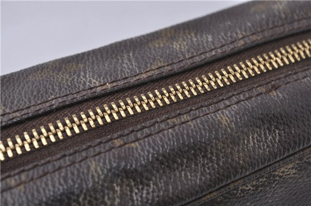 Auth Louis Vuitton Monogram Trousse Toilette 23 Clutch Hand Bag M47524 LV 8047D