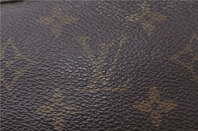 Auth Louis Vuitton Monogram Trousse Toilette 23 Clutch Hand Bag M47524 LV 8047D