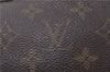 Auth Louis Vuitton Monogram Trousse Toilette 23 Clutch Hand Bag M47524 LV 8047D
