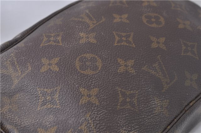Auth Louis Vuitton Monogram Trousse Toilette 23 Clutch Hand Bag M47524 LV 8047D