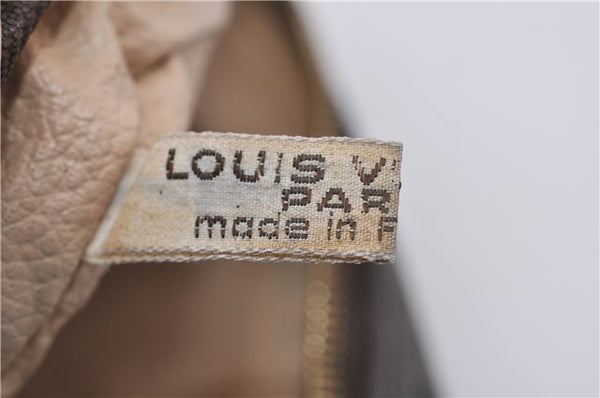 Auth Louis Vuitton Monogram Trousse Toilette 23 Clutch Hand Bag M47524 LV 8047D