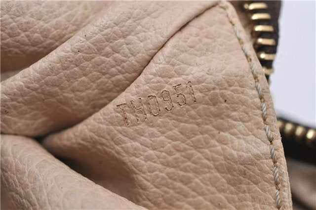 Auth Louis Vuitton Monogram Trousse Toilette 23 Clutch Hand Bag M47524 LV 8047D