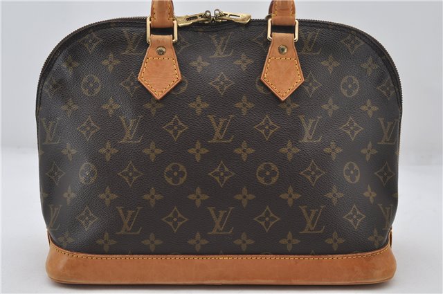 Authentic Louis Vuitton Monogram Alma Hand Bag Purse M51130 LV 8047E
