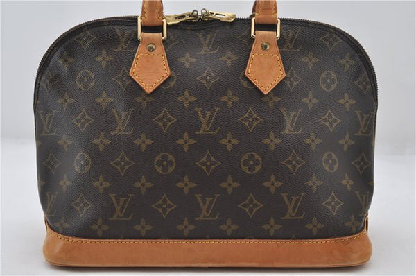 Authentic Louis Vuitton Monogram Alma Hand Bag Purse M51130 LV 8047E