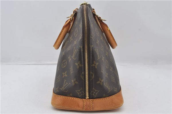 Authentic Louis Vuitton Monogram Alma Hand Bag Purse M51130 LV 8047E
