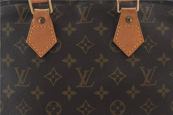 Authentic Louis Vuitton Monogram Alma Hand Bag Purse M51130 LV 8047E