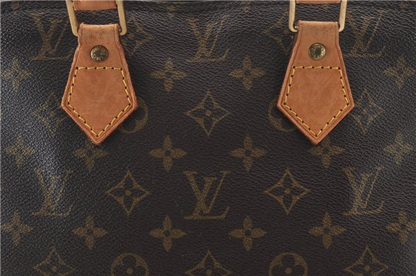 Authentic Louis Vuitton Monogram Alma Hand Bag Purse M51130 LV 8047E