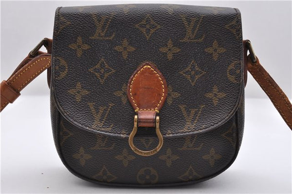 Auth LOUIS VUITTON Monogram Saint Cloud PM Shoulder Cross Bag M51244 LV 8048C