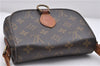 Auth LOUIS VUITTON Monogram Saint Cloud PM Shoulder Cross Bag M51244 LV 8048C