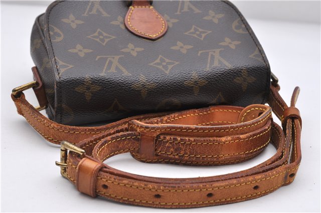 Auth LOUIS VUITTON Monogram Saint Cloud PM Shoulder Cross Bag M51244 LV 8048C