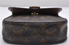 Auth LOUIS VUITTON Monogram Saint Cloud PM Shoulder Cross Bag M51244 LV 8048C