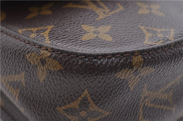 Auth LOUIS VUITTON Monogram Saint Cloud PM Shoulder Cross Bag M51244 LV 8048C