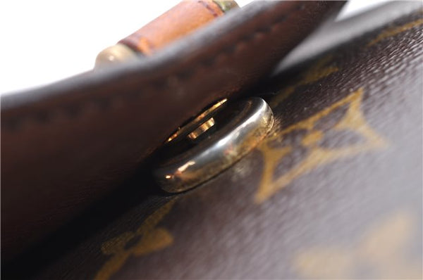 Auth LOUIS VUITTON Monogram Saint Cloud PM Shoulder Cross Bag M51244 LV 8048C