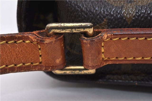 Auth LOUIS VUITTON Monogram Saint Cloud PM Shoulder Cross Bag M51244 LV 8048C