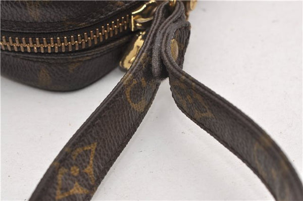 Authentic Louis Vuitton Monogram Marly Dragonne PM M51827 Clutch Hand Bag 8051F