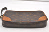 Authentic Louis Vuitton Monogram Marly Dragonne PM M51827 Clutch Hand Bag 8051F