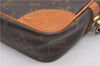 Authentic Louis Vuitton Monogram Marly Dragonne PM M51827 Clutch Hand Bag 8051F