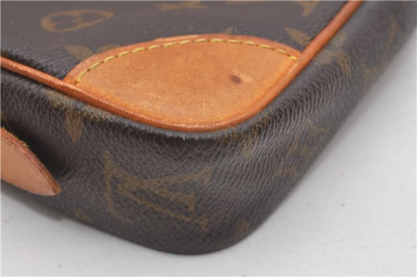 Authentic Louis Vuitton Monogram Marly Dragonne PM M51827 Clutch Hand Bag 8051F