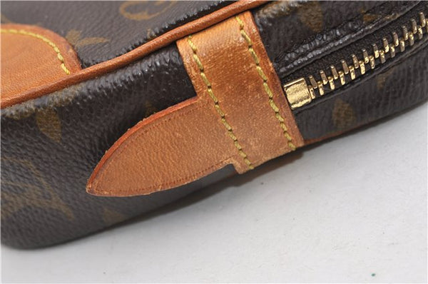 Authentic Louis Vuitton Monogram Marly Dragonne PM M51827 Clutch Hand Bag 8051F