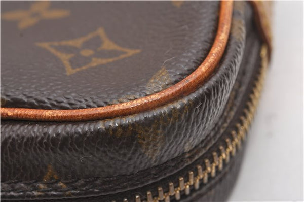 Authentic Louis Vuitton Monogram Marly Dragonne PM M51827 Clutch Hand Bag 8051F