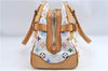 Auth Louis Vuitton Monogram Multicolor Claudia Hand Bag White M40193 LV 8052B