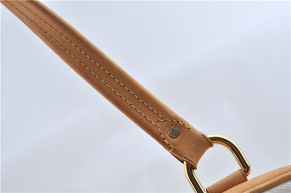 Auth Louis Vuitton Monogram Multicolor Claudia Hand Bag White M40193 LV 8052B